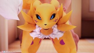 Renamon want sex with you so much