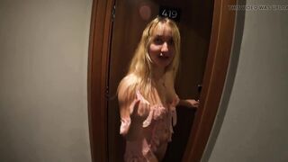 Big Ass Blonde French Teen Gets Fucked Hard By Her Hotel Neighbor For Dior Sneakers !!!