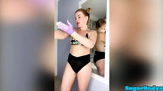 Compilation Of Cool Video Moments During Waxing At Mistress SugarNadya