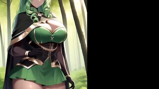 Soldiers Elfs in the forest ai art compilation