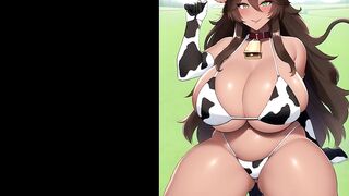 cow bikini girs ai art compilation 2