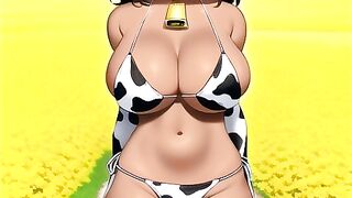 cow bikini girs ai art compilation 2