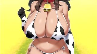 cow bikini girs ai art compilation 2