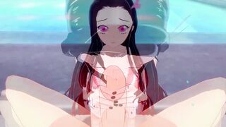 Nezuko Kamado bikini hentai | Kimetsu no yaiba