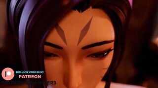 LEAGUE OF LEGENDS KAI'SA BLOWJOB + HARD SEX + CREMPIE | SFM HENTAI 60 FPS!