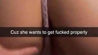 I fuck my best friends wife over Netflix and Chill - Snapchat Cuckold