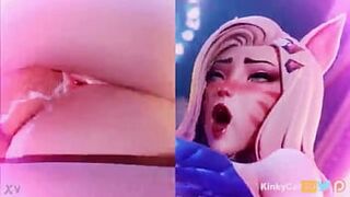 Hentai ahri kda 3d