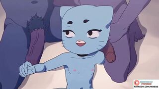 GUMBALL MOM RECORD A SPECIAL VIDEO ???? FURRY HENTAI ANIMATION 60FPS