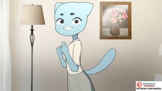 GUMBALL MOM RECORD A SPECIAL VIDEO ???? FURRY HENTAI ANIMATION 60FPS