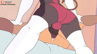 FUTANARI FURRY STORY - CUTE FURRY SEX AND ANAL CREAMPIE HENTAI 60FPS