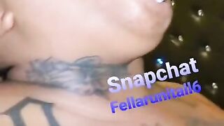 Subscribe to my Onlyfans Turnupmonsters for Full Video and Add my Snapchat Fellarunitall6