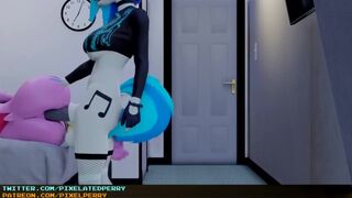 Vinyl Scratch Hotel Romp