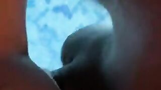 Big black cock enter in wet pussy