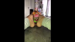 Mariefrenchfeetgirl Boomerang Instagram Footjob Water Bottle/glass Bottle (loop)