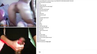 A Hot Masked Teen Strips out of her Lingerie on Omegle