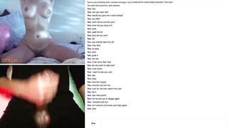 A Hot Masked Teen Strips out of her Lingerie on Omegle