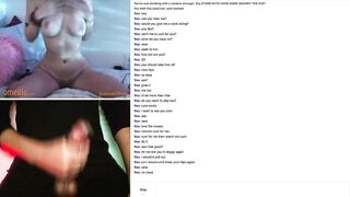 A Hot Masked Teen Strips out of her Lingerie on Omegle