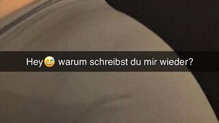 I cheat with a Guy I met at Party on Snapchat German