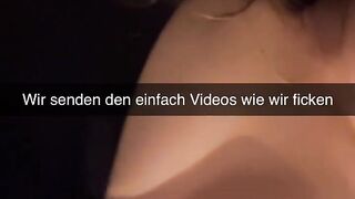 I cheat with a Guy I met at Party on Snapchat German