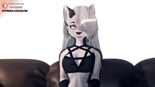 FURRY LUNA SWALLOWS DICK IN PORN FILM - EXCLUSIVE FURRY HENTAI ????ANIMATION 60 FPS