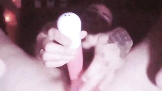 Petite horny goth princess Anal Dildo fuck with vibrator on my swollen clit