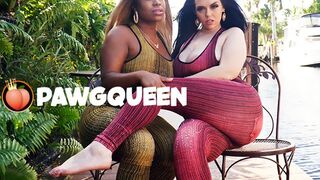 PAWGQueen Ryan Smiles and Breyona Moore share a Big Black Cock