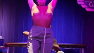 BDSM performance with shibari, fire, and wax - Jasmine Sherni