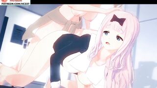 FUTANARI HAYASAKA HARD FUCK CHIKA ON TABLE - HOTTEST KAGUYA SAMA 3D ANIMATED HIGH QUALITY 60FPS