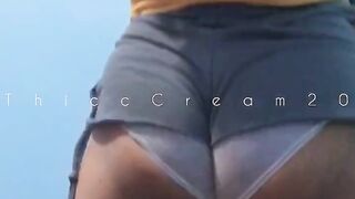 Big Ass Pinay Teen Booty Shorts Creampie