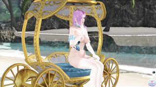 Dead or Alive Xtreme Venus Vacation Elise Cendrillon Escalier 6th Anniversary Outfit Nude Mod