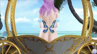 Dead or Alive Xtreme Venus Vacation Elise Cendrillon Escalier 6th Anniversary Outfit Nude Mod