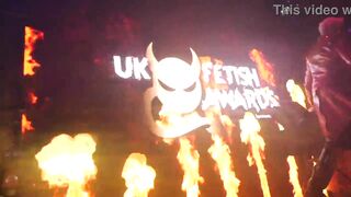 UK FETISH AWARD WITH THE WINNER CANDY SCOTTINTERNACIONAL FETISH MODEL FROM EUROPE / BBC ANAL