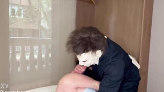 My neighbor sneaks into the house masked and fucks me hard - Blondie Fesser