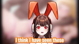 Bunny Vtuber watches Fuyuki Minami by Tosaka Chicken Farm