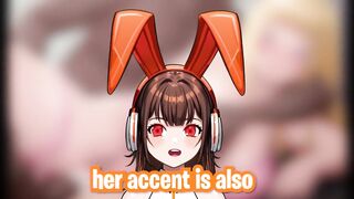 Bunny Vtuber watches Fuyuki Minami by Tosaka Chicken Farm