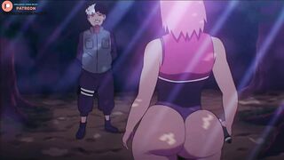 SAKURA HARUNO SECRET MISSION HENTAI STORY | NARUTO HENTAI ANIMATION 4K 60FPS