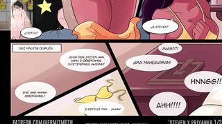 Steven universe folla con su madrastra morena milf