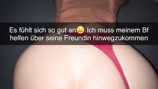 Deutsche Türkin wird vom besten Freund auf Snapchat durchgenommen