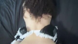 FUCKING MY THICK BLASIAN MAID FAT ASS