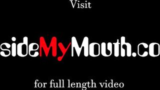 Mouth fetish video featuring pornstar Angel Wicky