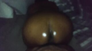 I LIKE THE WAY CHOCOLATE BBW MOVES HER BOOTY AS SHE TWIRLS HER CREAMY PUSSY ON GORILLA DICK!!!!!!!