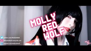 Lost Her Body at Cards. Yumeko Kakegurui Cosplay - Mollyredwolf