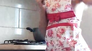 Cooking and flashing big ass