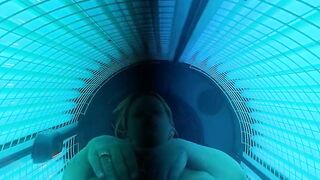 Pussy Pleasure in Sunbeds