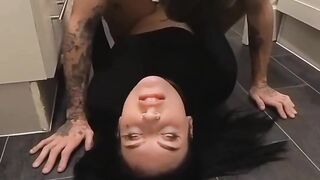 MILF STUCK pays with pussy watch till end (eye rolling)