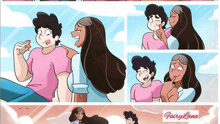 Adult Steven gets fuck by a MILF