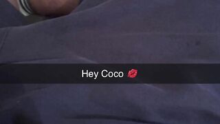 sexting wit fan on snapchat ends in real fuck and cumshot