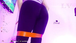 yoga pant, fit girl, tease, roleplay, feet, foot, fetish, fantasy, asmr, soft moans, doggy style