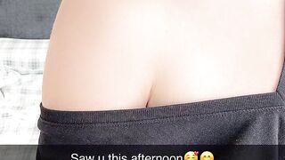 SnapChat sexting hot cheerleader gives blowjob after the tournament