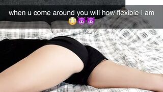 SnapChat sexting hot cheerleader gives blowjob after the tournament